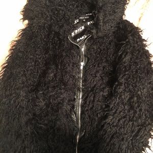🖤😈🖤Dolls Kill Black Fur Jacket🖤😈🖤